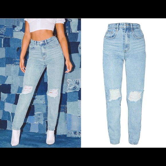 Wash Knee Rip Mom Jeans | Poshmark